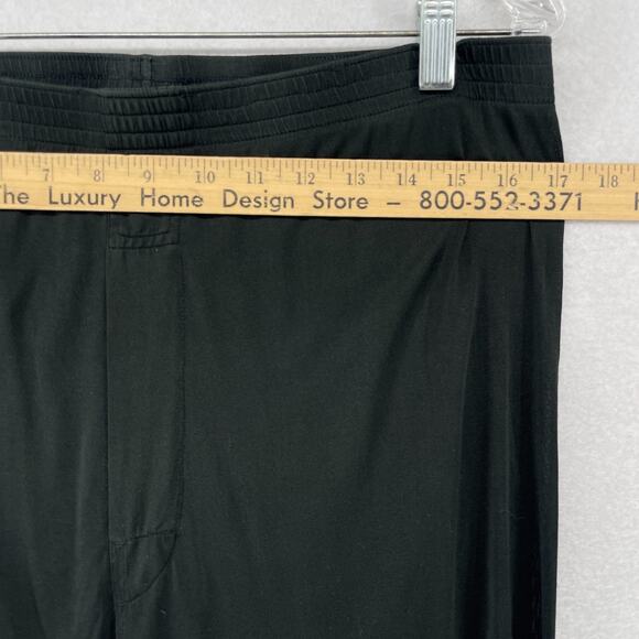 SPORTSILKS Pants Mens L Baselayer Chinese Imperial 100% Silk Bottoms Black - Picture 9 of 12